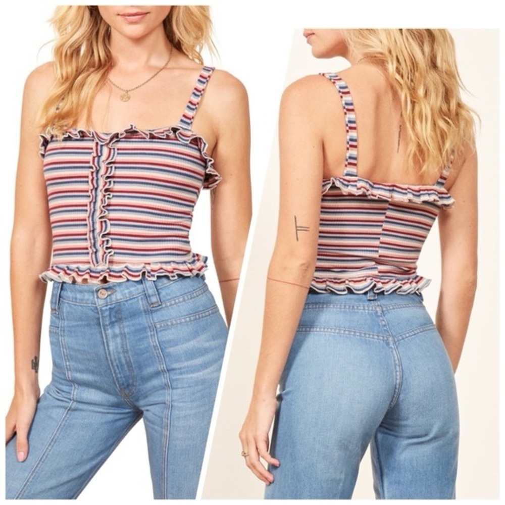 Reformation Trixie top